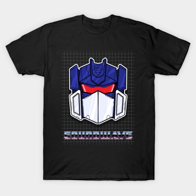 Soundwave store transformers shirt